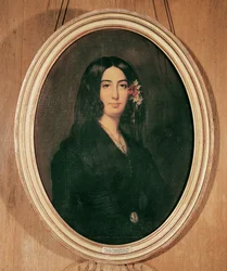 Retrato de George Sand (1804-76)